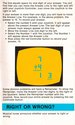 Fun with Numbers Atari instructions