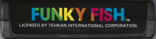 Funky Fish Atari cartridge scan