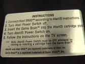 Game Brain Atari cartridge scan