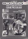 Game of Concentration (A) Atari cartridge scan