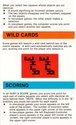 Game of Concentration (A) Atari instructions