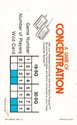 Game of Concentration (A) Atari instructions