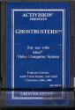 Ghostbusters Atari cartridge scan
