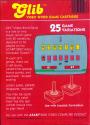 Glib - Video Word Game Atari cartridge scan