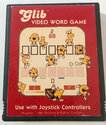 Glib - Video Word Game Atari cartridge scan
