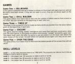 Glib - Video Word Game Atari instructions