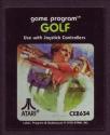 Golf Atari cartridge scan
