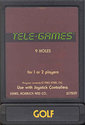 Golf Atari cartridge scan
