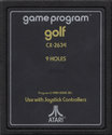 Golf Atari cartridge scan