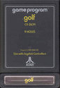 Golf Atari cartridge scan