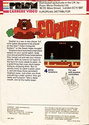 Gopher Atari cartridge scan