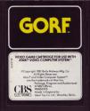 Gorf Atari cartridge scan