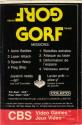 Gorf Atari cartridge scan
