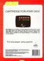 Gorf Atari cartridge scan