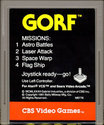 Gorf Atari cartridge scan