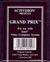 Grand Prix Atari cartridge scan