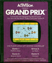 Grand Prix Atari cartridge scan