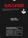 Gunslinger Atari cartridge scan