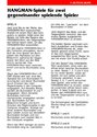 Hangman Atari instructions