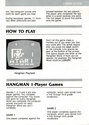 Hangman Atari instructions