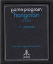Hangman Atari cartridge scan