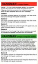 Hangman Atari instructions