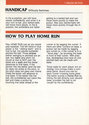 Home Run Atari instructions