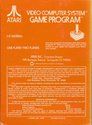 Home Run Atari cartridge scan