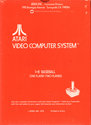 Home Run Atari cartridge scan