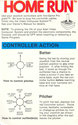 Home Run Atari instructions