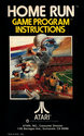 Home Run Atari instructions