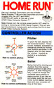 Home Run Atari instructions