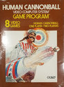 Human Cannonball Atari cartridge scan