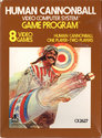 Human Cannonball Atari cartridge scan