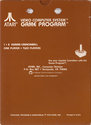 Human Cannonball Atari cartridge scan
