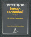 Human Cannonball Atari cartridge scan