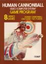 Human Cannonball Atari cartridge scan