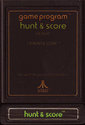 Hunt & Score Atari cartridge scan