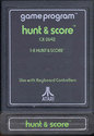 Hunt & Score Atari cartridge scan