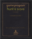 Hunt & Score Atari cartridge scan