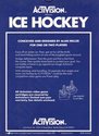 Ice Hockey Atari cartridge scan