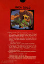 Inca Gold Atari cartridge scan