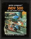 Indy 500 Atari cartridge scan