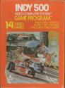 Indy 500 Atari cartridge scan