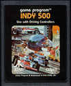 Indy 500 Atari cartridge scan