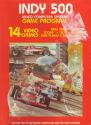 Indy 500 Atari cartridge scan