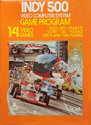 Indy 500 Atari cartridge scan