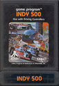 Indy 500 Atari cartridge scan