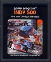 Indy 500 Atari cartridge scan