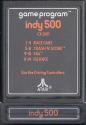 Indy 500 Atari cartridge scan
